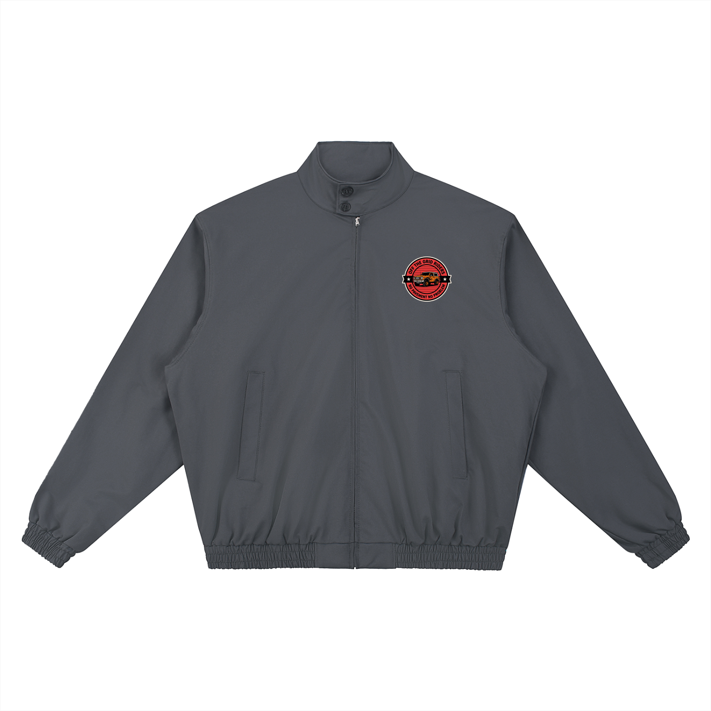 Stand Collar Bomber Jacket