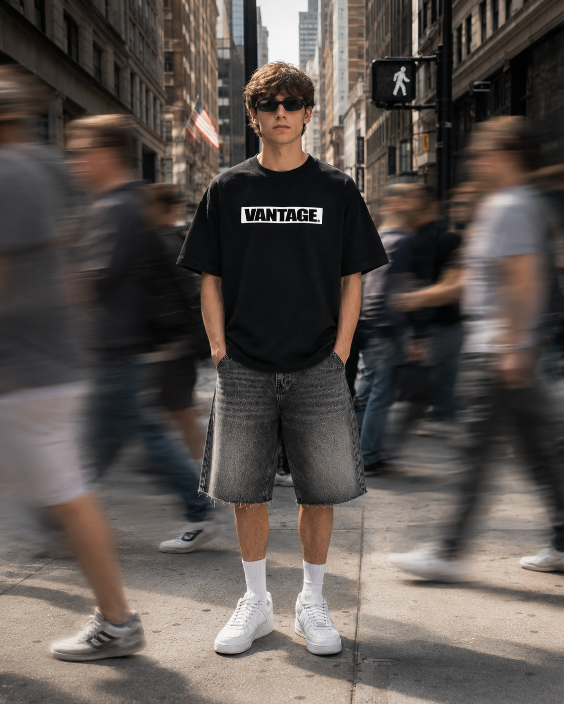VANTAGE Heavyweight Boxy T-Shirt