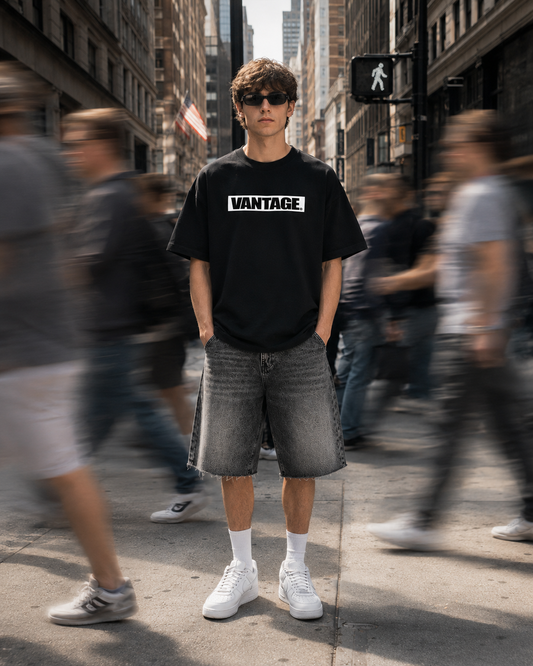 VANTAGE Heavyweight Boxy T-Shirt