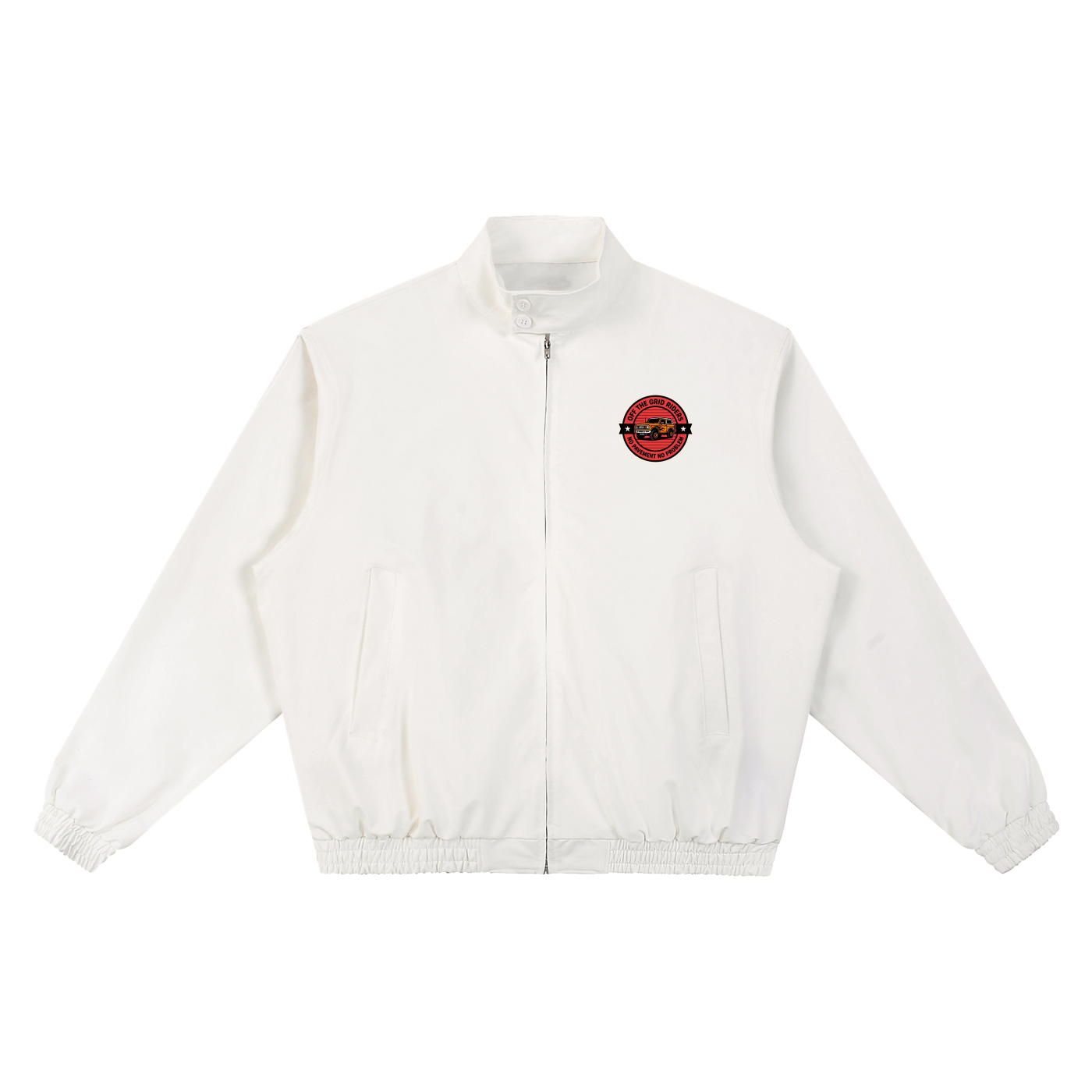 Stand Collar Bomber Jacket